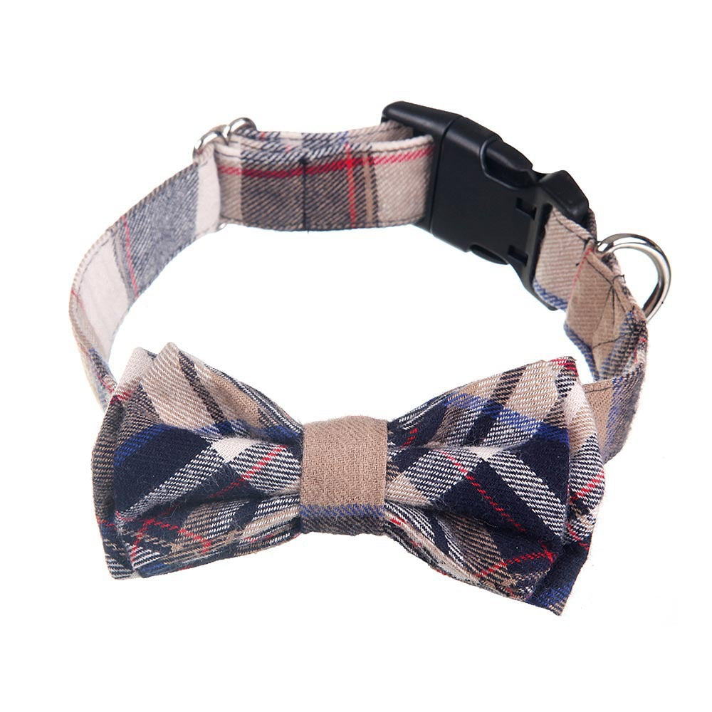 Dapper Bowtie Dog Collar