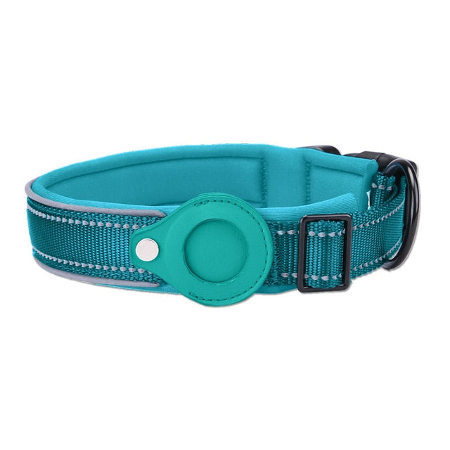 Dog Collar with Airtag Holder