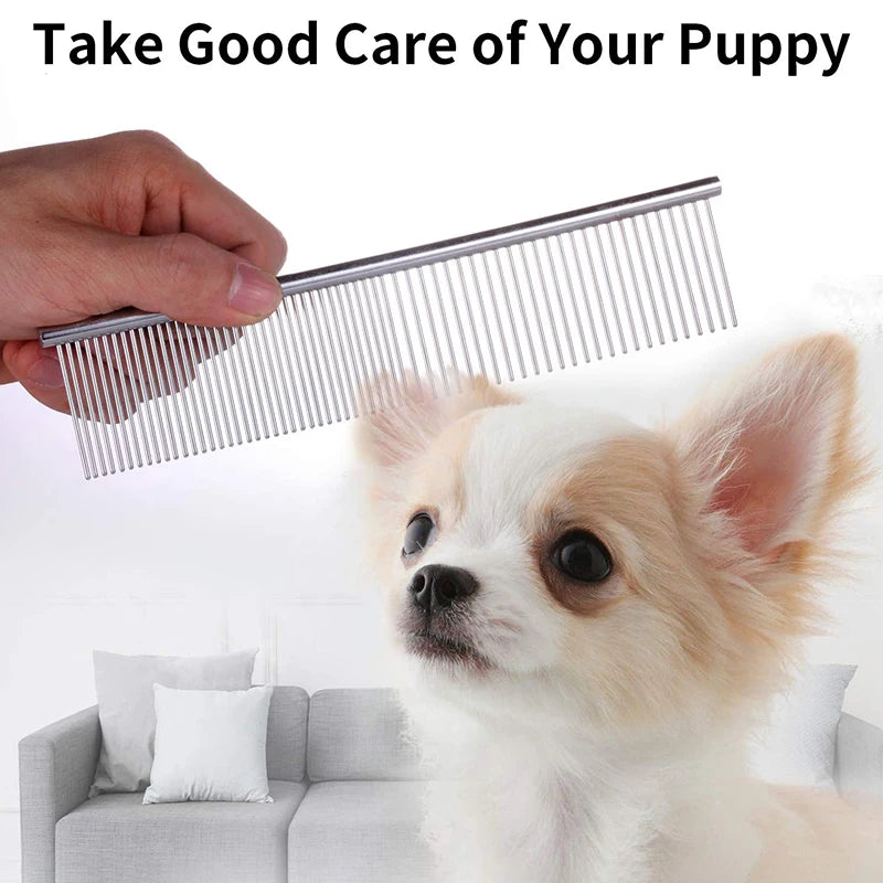 Stainless Steel Pet Grooming Comb