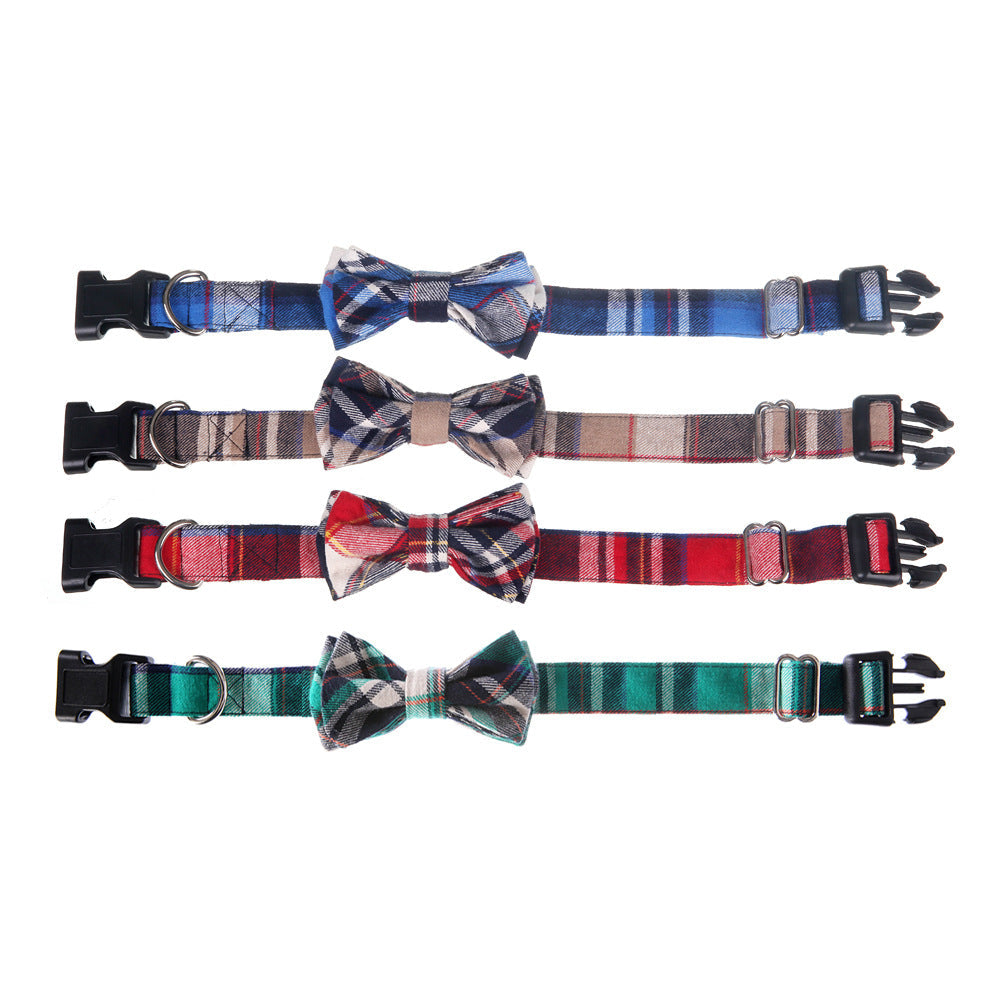 Dapper Bowtie Dog Collar