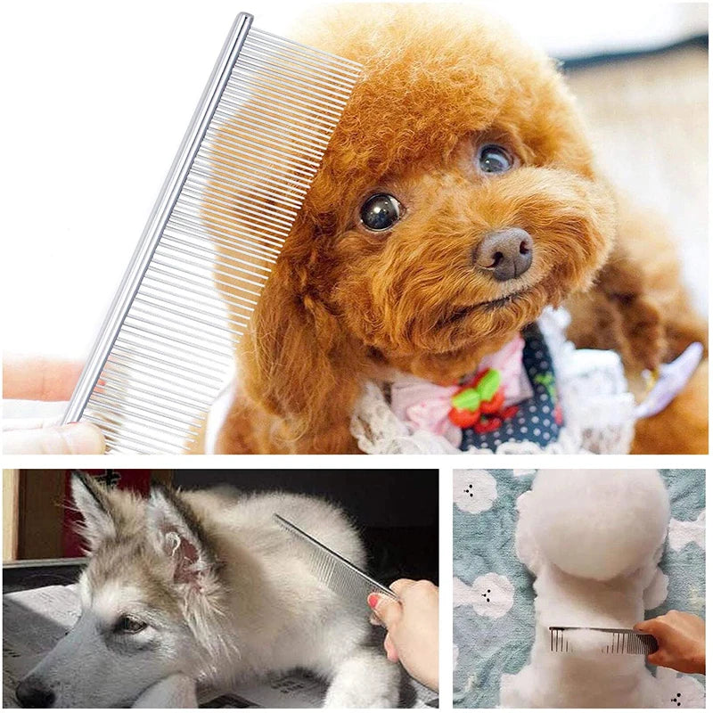 Stainless Steel Pet Grooming Comb