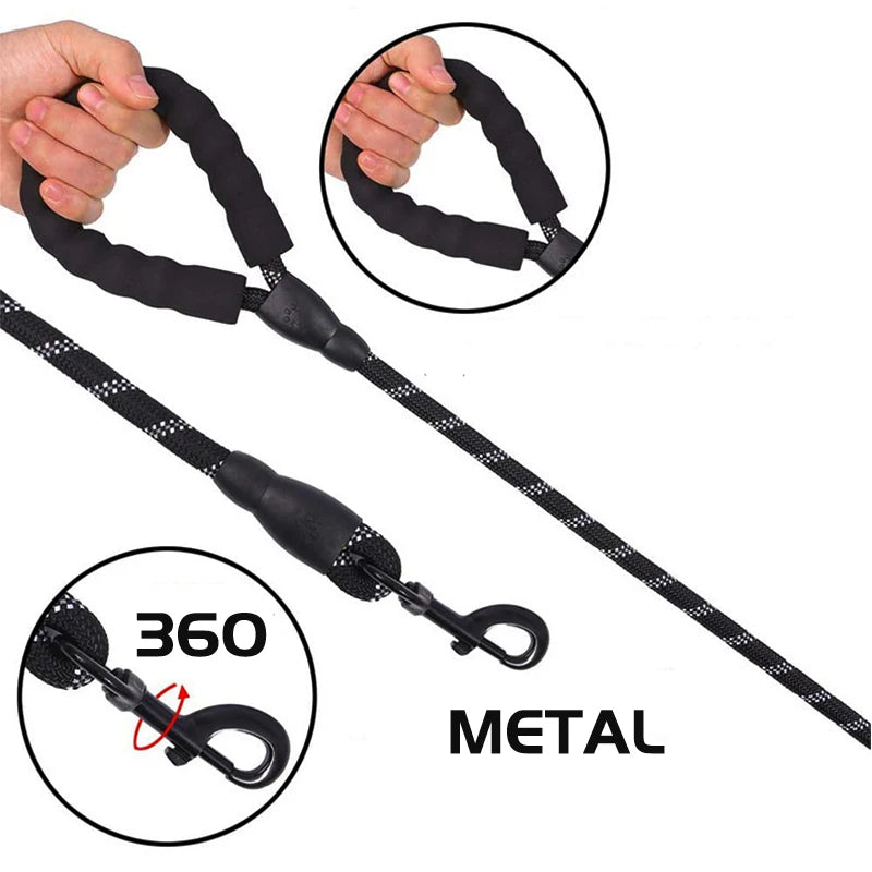 Soft Handle Dog Leash